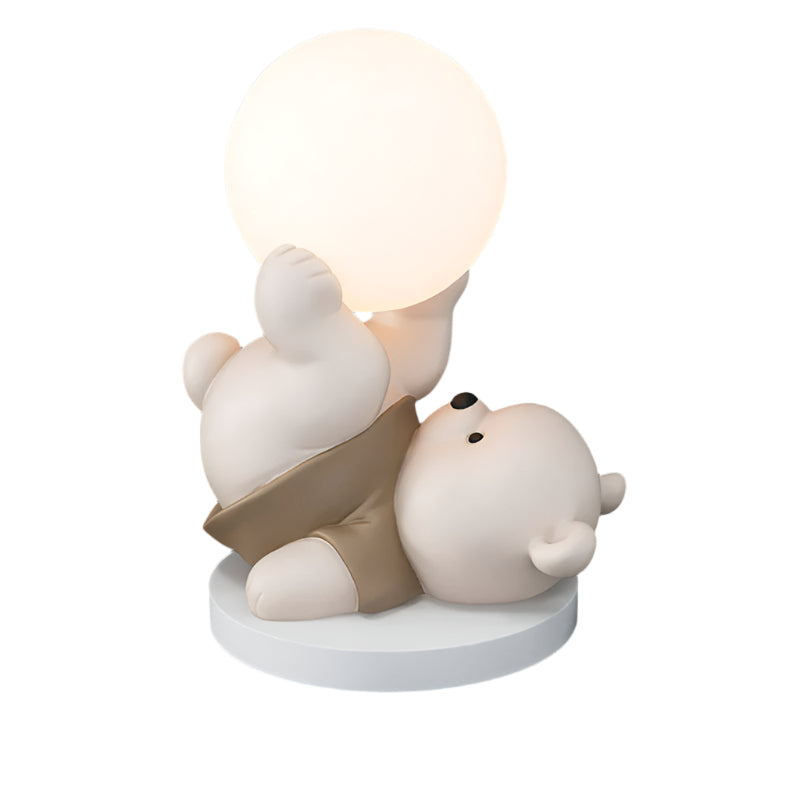 GlowBear – Bear-shaped LED table lamp with touch function and night light