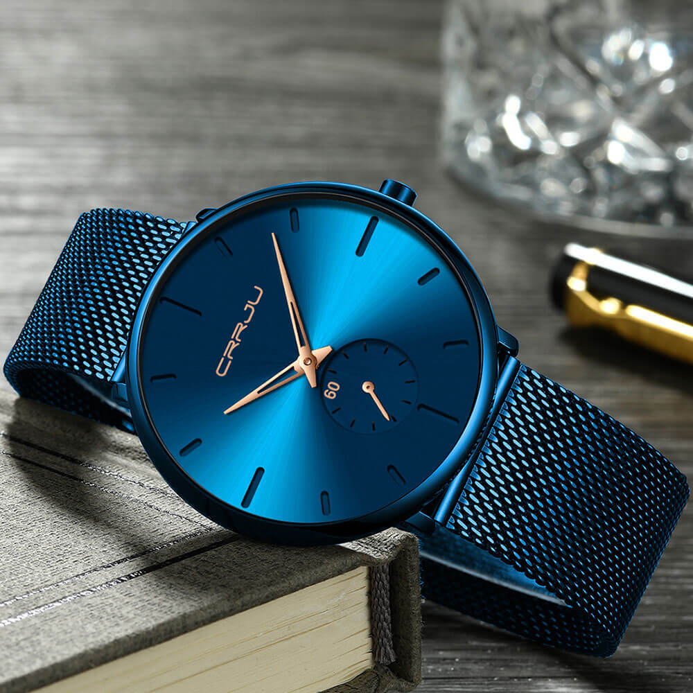 Edward - Minimalist quartz watch with streamlined design