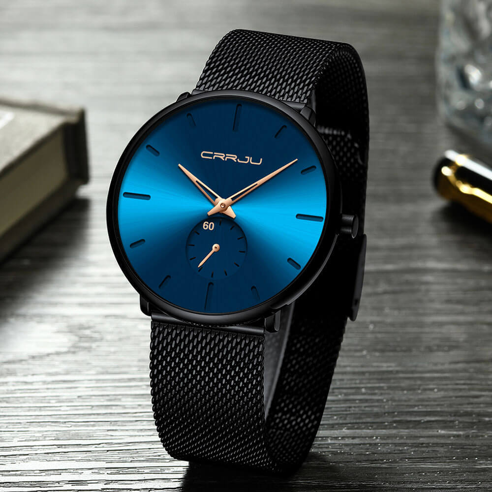 Edward - Minimalist quartz watch with streamlined design