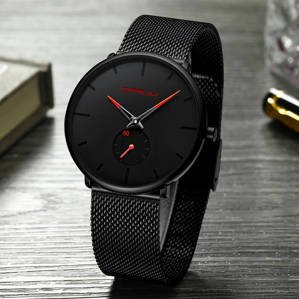 Edward - Minimalist quartz watch with streamlined design