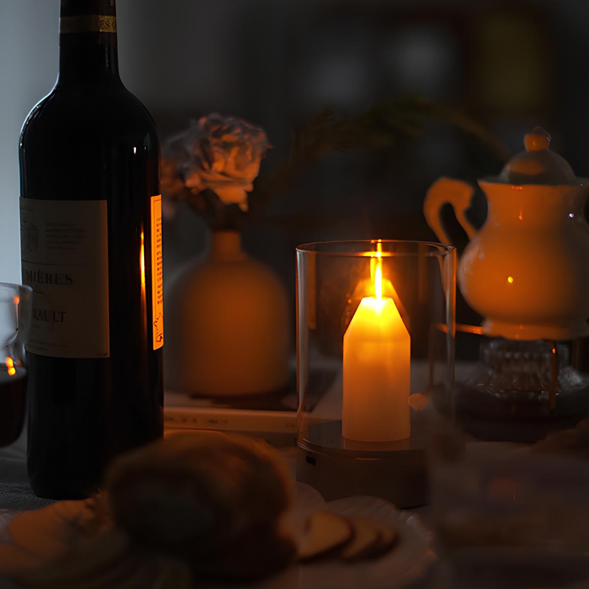 GlowWave - Lampe LED rechargeable à commande gestuelle