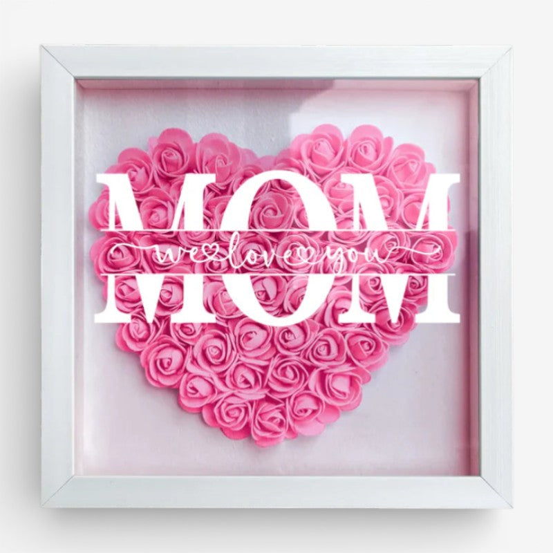 Regalo per la Festa della Mamma | Scatola di Fiori Ispirata al Cuore