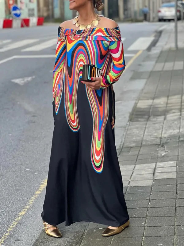 PrintPerfection™ - Dress with Color Print
