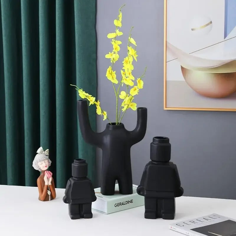 BloomMate - Vaso Lego originale per decorazioni personali | 1+1 Gratis