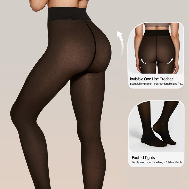 WarmStride - Women's Leggings With Fleece Lining And High Waist