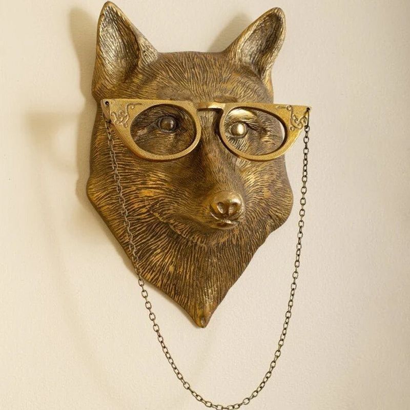 AnimalCraft - Moderní socha zvířecí hlavy pro elegantní interiéry
