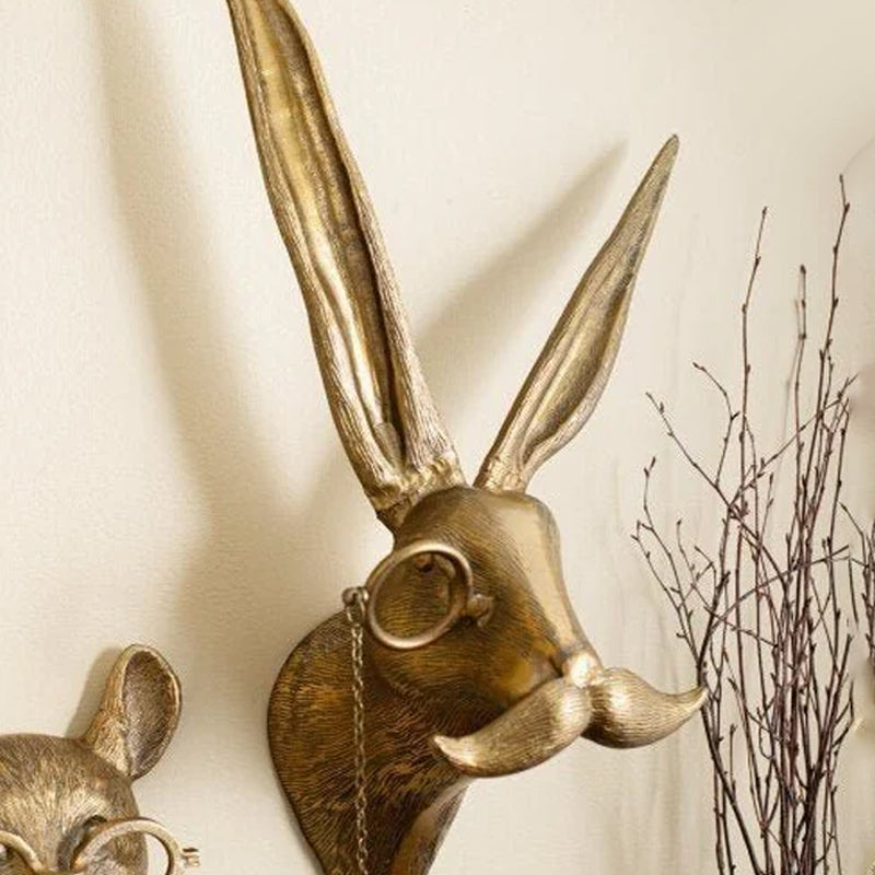 AnimalCraft - Moderní socha zvířecí hlavy pro elegantní interiéry