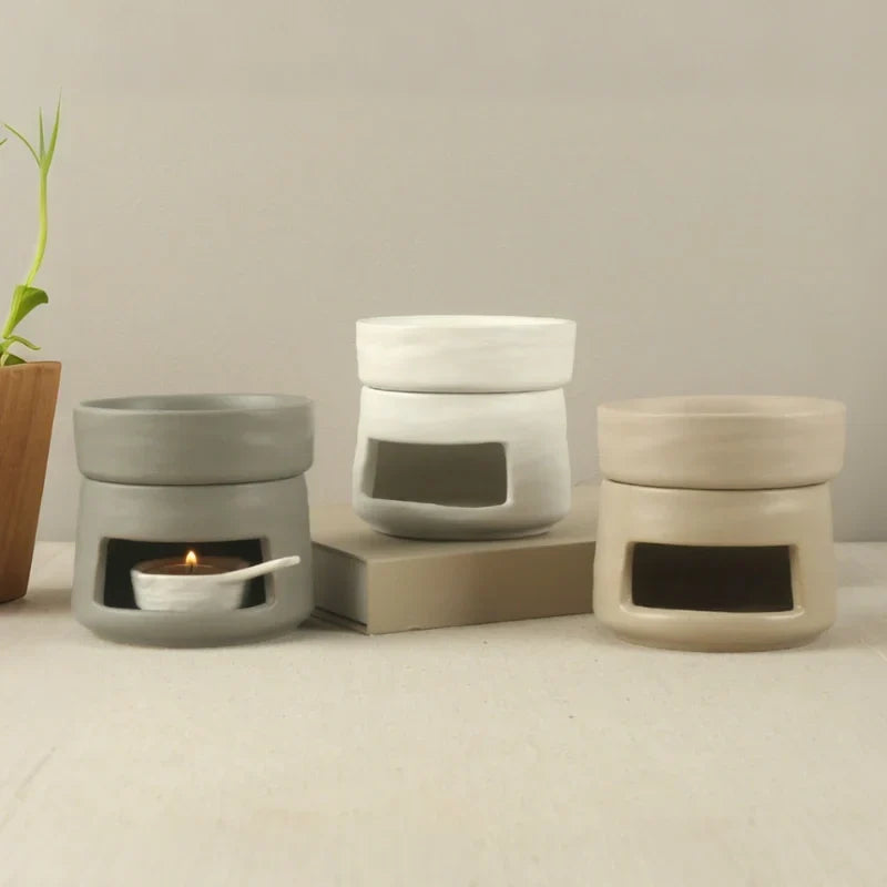 DualAroma - Ceramic Diffuser With Dual Compartments
