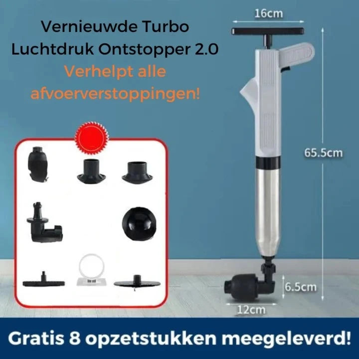 TurboFlow™ - The Easiest Drain Cleaner