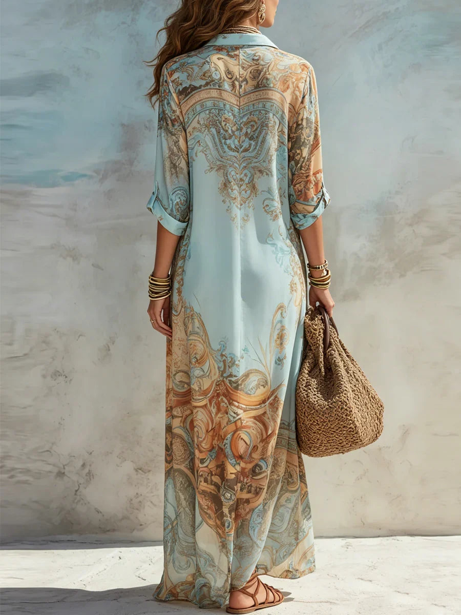Elegant Flowing Maxi Dress for Women