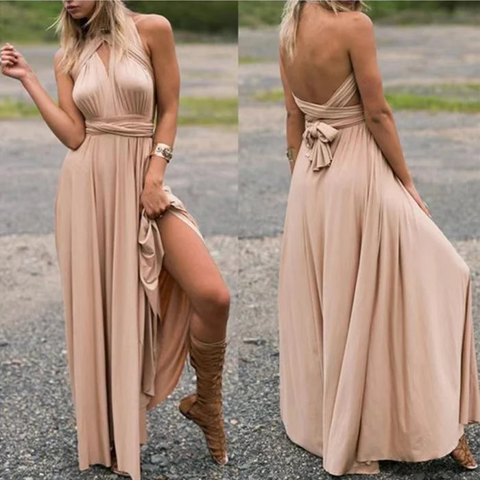 Hasna - Rochie tip sarafan versatilă cu design elegant pentru orice ocazie