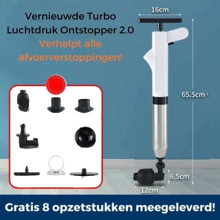 TurboFlow™ - The Easiest Drain Cleaner