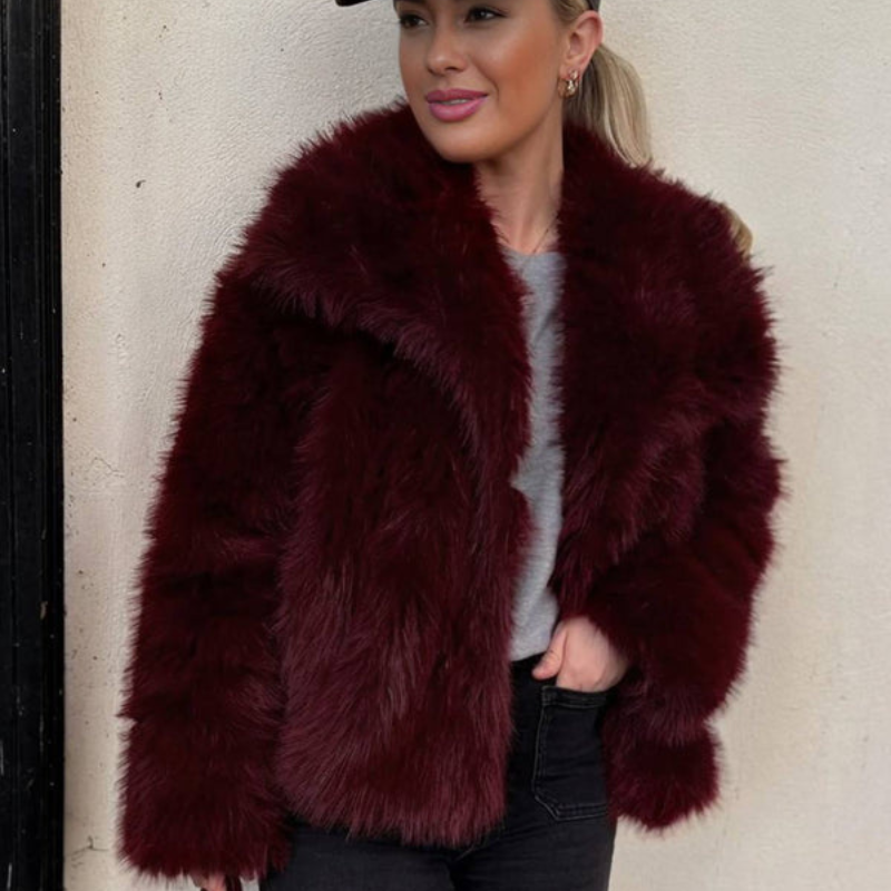 Reese - Cappotto a maniche lunghe con scollo a V