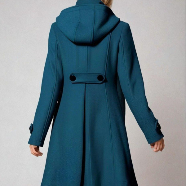 Agnes - Comfortable jacket with hood and side pockets for everyday use