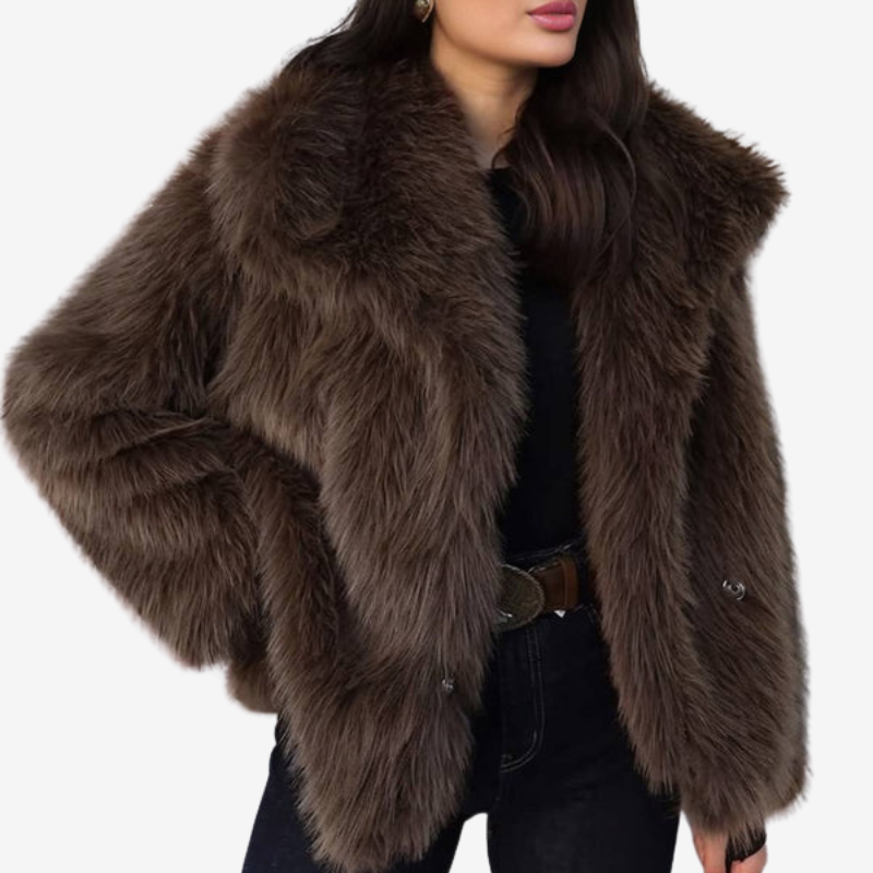 Reese - Cappotto a maniche lunghe con scollo a V