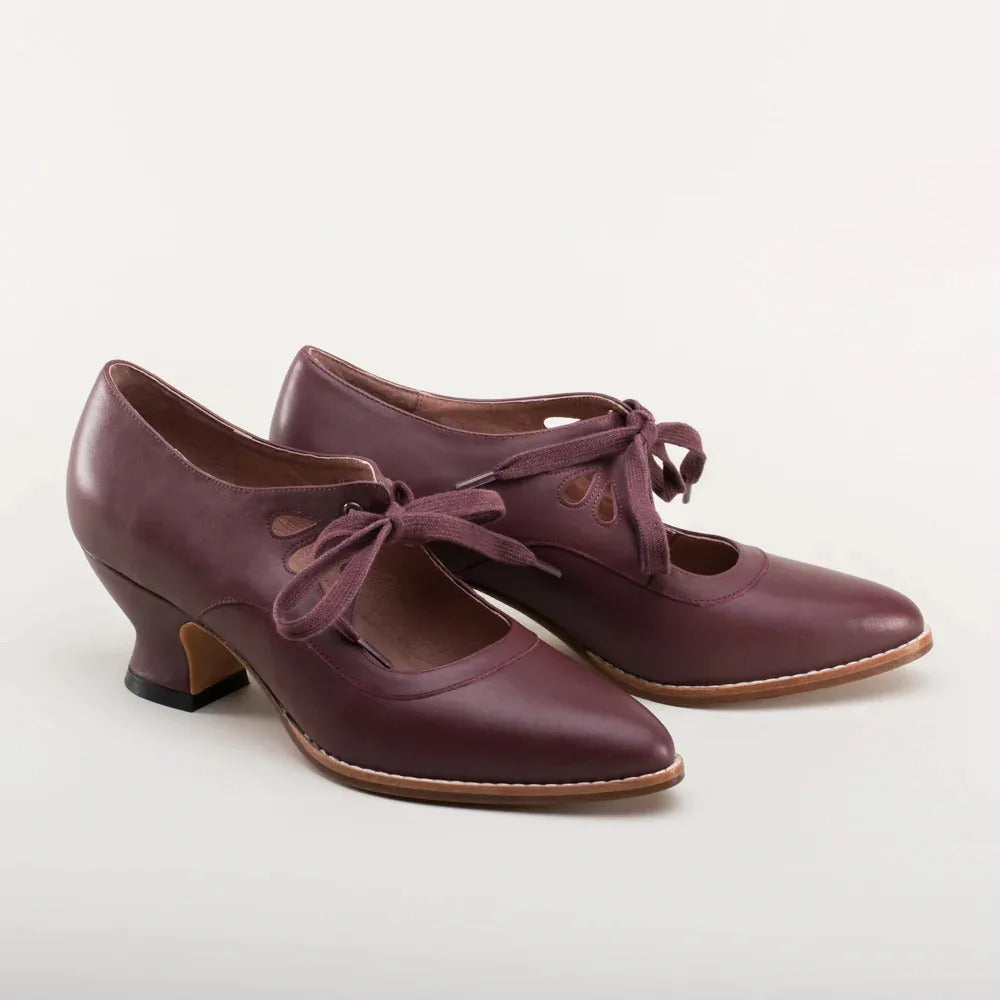 Alsia - Scarpe eleganti con tacco e lacci regolabili