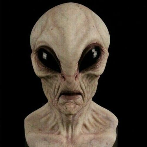 Realistic Alien Mask for Halloween and Cosplay