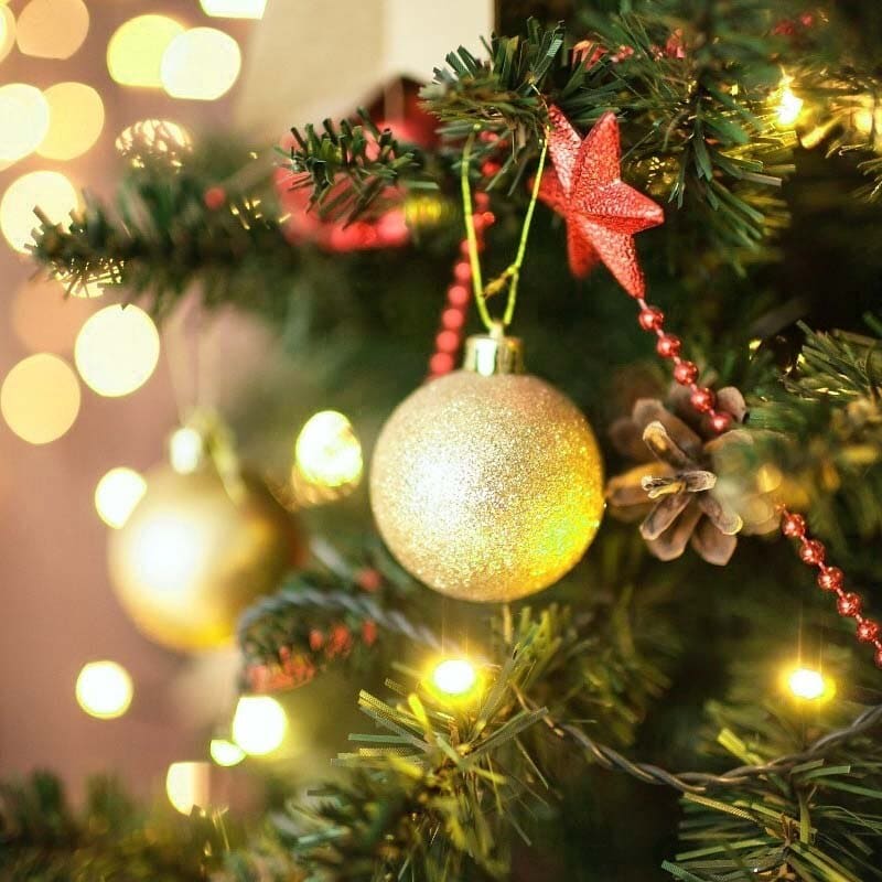 NoelBells - Bolas de Natal para árvore com estrutura em plástico