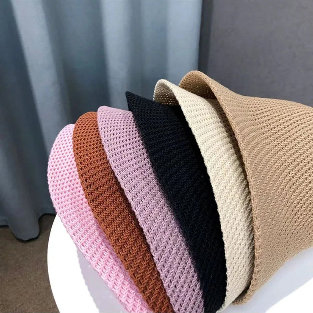 Maria - Elegante zonnehoed met brede rand en inpakbare stijl