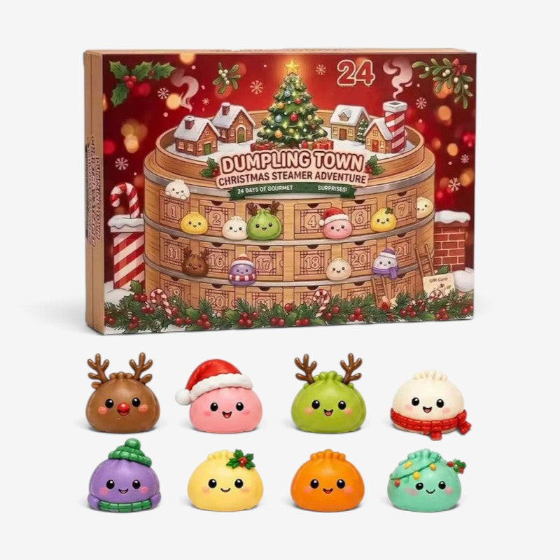 Squishmas - Squishy Sensory Toy Advent Calendar with 24 Surprises