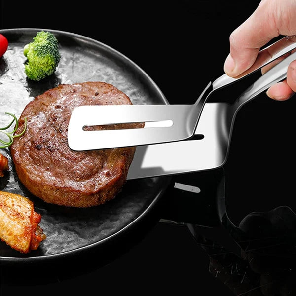 EasyGrip - Sokoldalú spatula beépített fogóval és kényelmes fogantyúval
