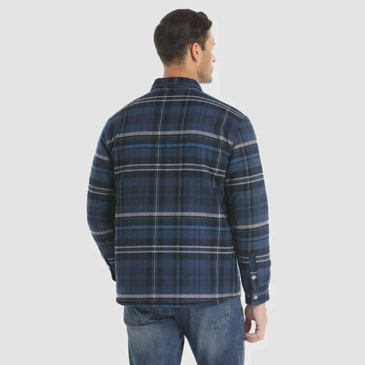 Aiden - Classic checked shirt with button closure