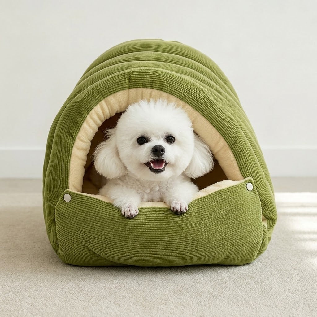 PawHaven - Pet Shelter with Removable Roof And Textured Base