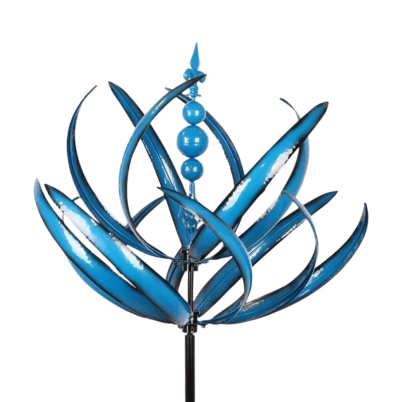 BreezeBloom – Spinner de grădină acționat de vânt cu design elegant rotativ