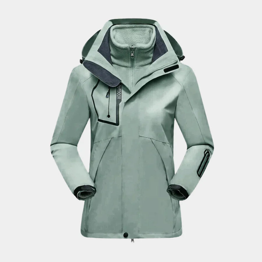 Northfall - Waterproof outdoor jacket with notch collar