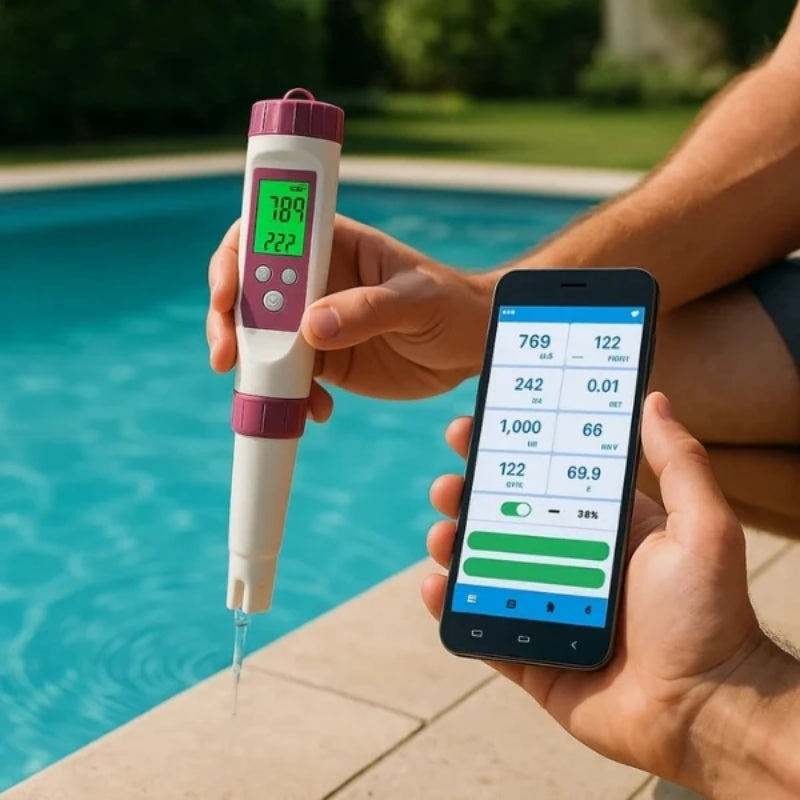 AquaTest – 7 in 1 Water Testkit met Bluetooth connectiviteit