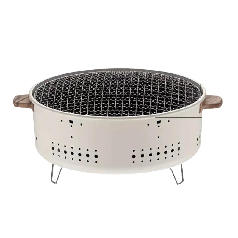 SmokeMate – Przenośny grill węglowy z kompaktowym, redukującym dym designem