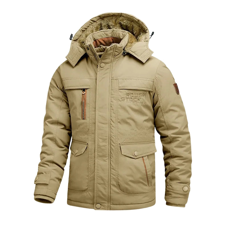 Anthony – Veste Tactique avec Capuche Amovible et Multiples Poches