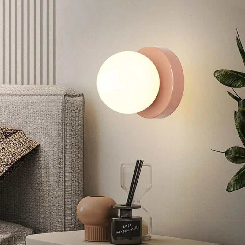 LumiBall – LED Lampa Ścienna z Kulistym, Inspirowanym Projektem do Oświetlenia Wnętrz