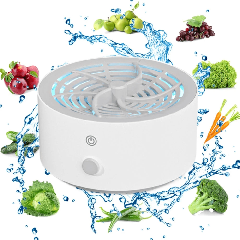 FreshGuard - Compact food cleaner with deep cleaning function and USB charging