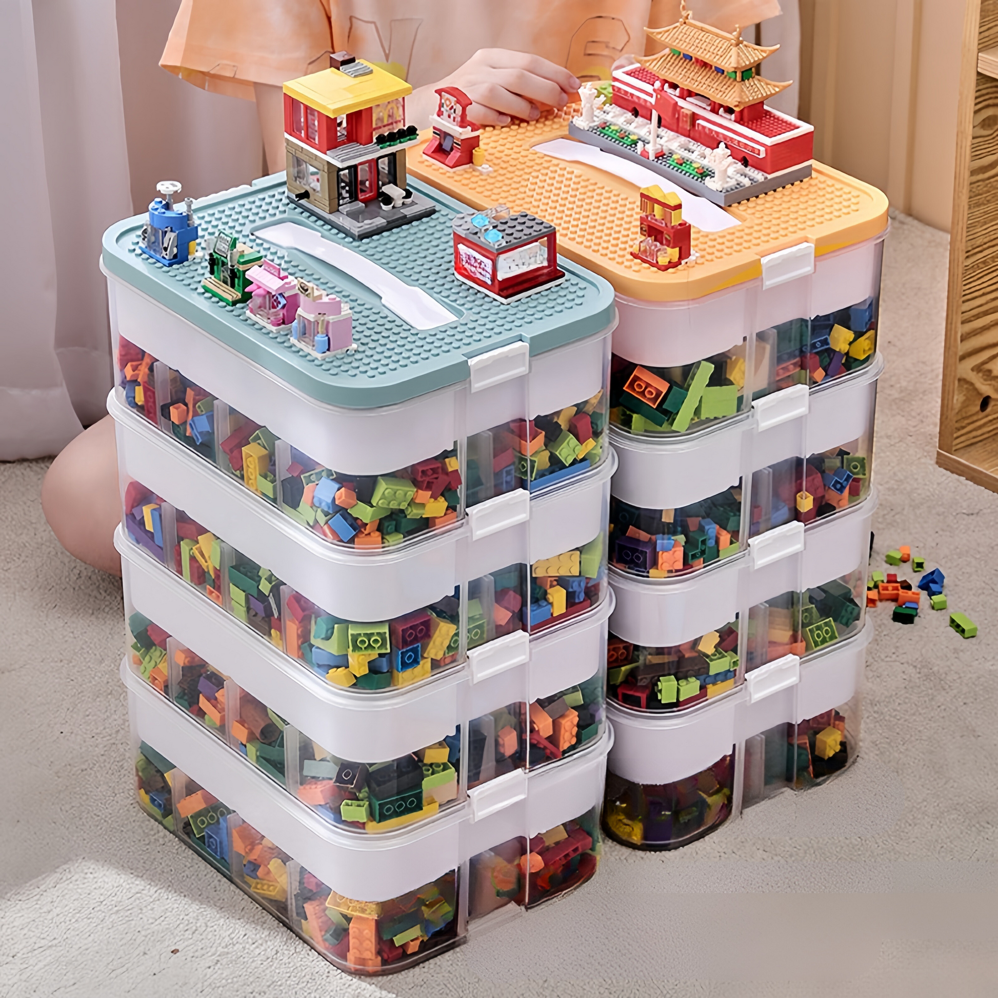 StackEase - Organisateur de maison empilable pour un rangement malin