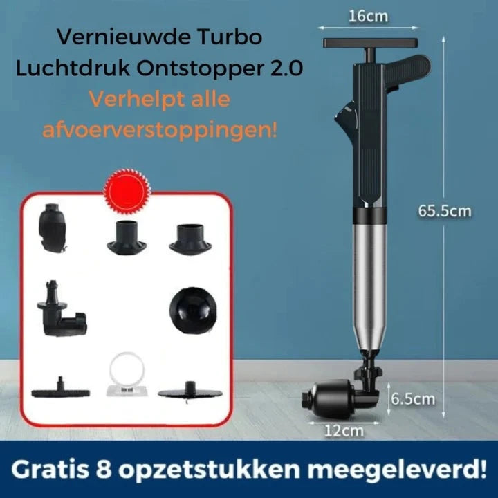 TurboFlow™ - The Easiest Drain Cleaner