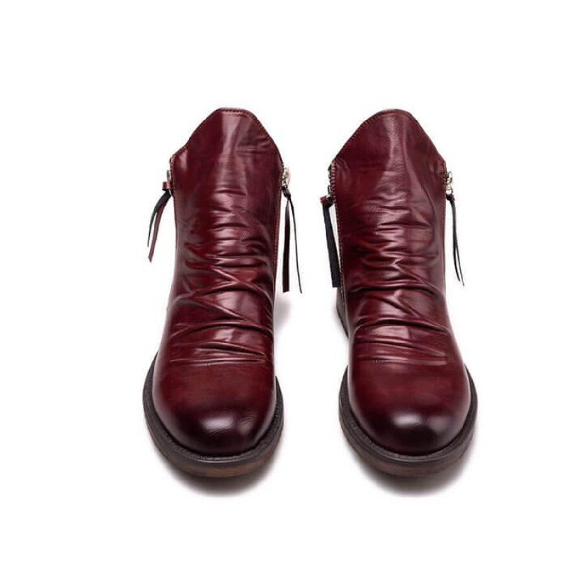 Liam – Bottes modernes avec fermeture éclair latérale et semelle légère