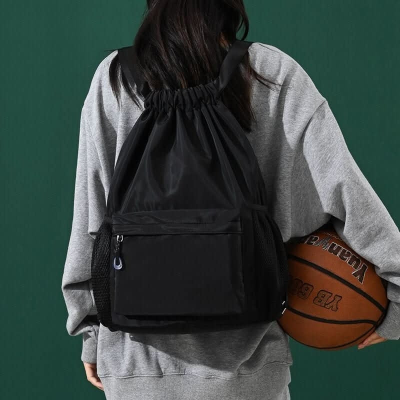 NovaPack – Large Capacity Backpack with Drawstring and Zipper Pockets