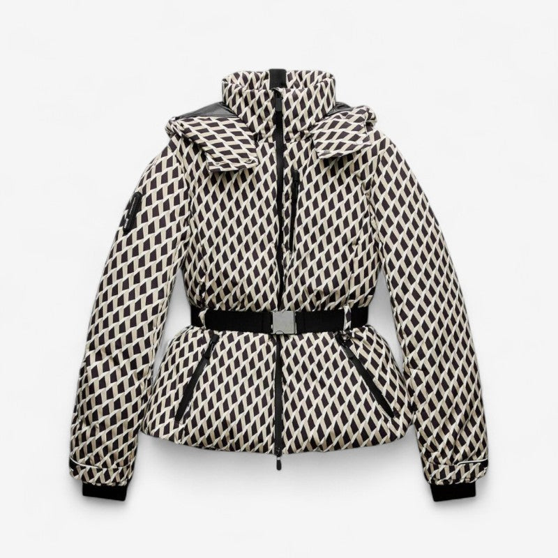 Sophia – Lange Mouw Hoodie Jas met Rits en Zakjes