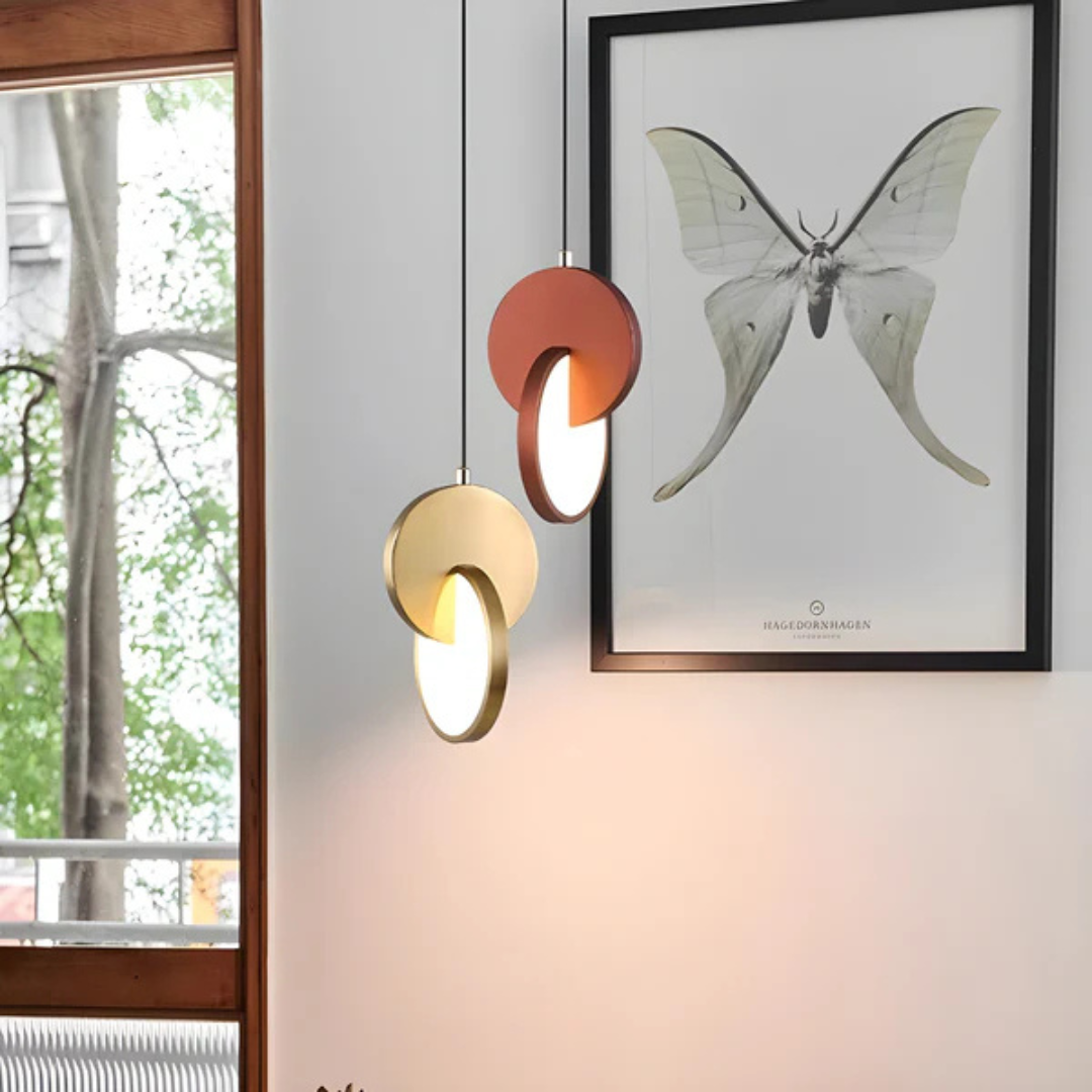 LumiDisc – Suspension en Aluminium avec LED Intégrée