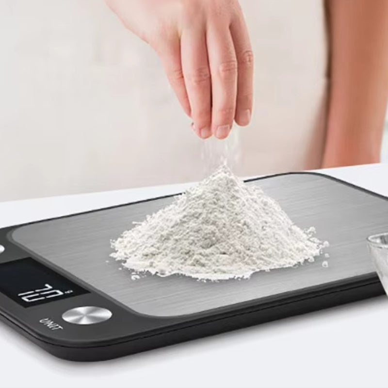 WeighEase – Cântar electronic de bucătărie cu afișaj digital și control prin butoane
