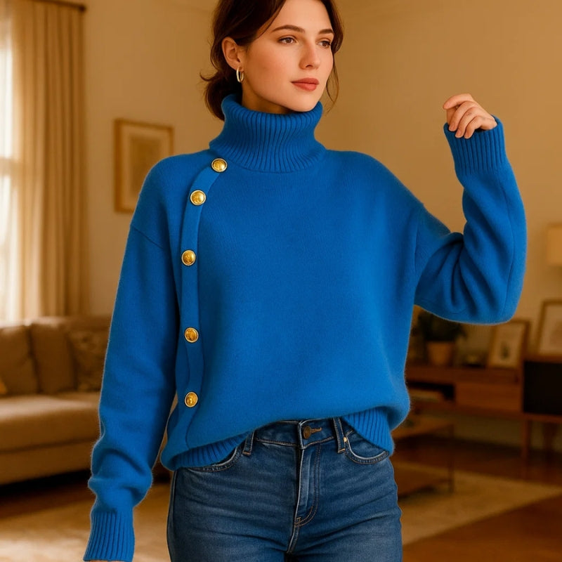 Eleanor - Turtleneck sweater with long sleeve