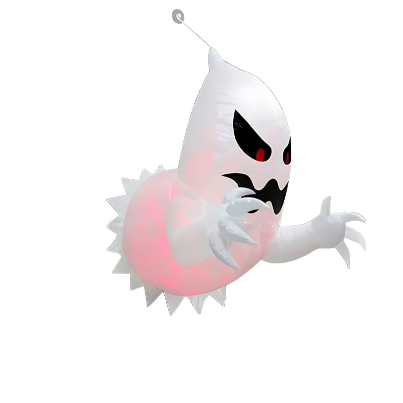 PhantomGlow – Fantomă gonflabilă de Halloween cu iluminare LED