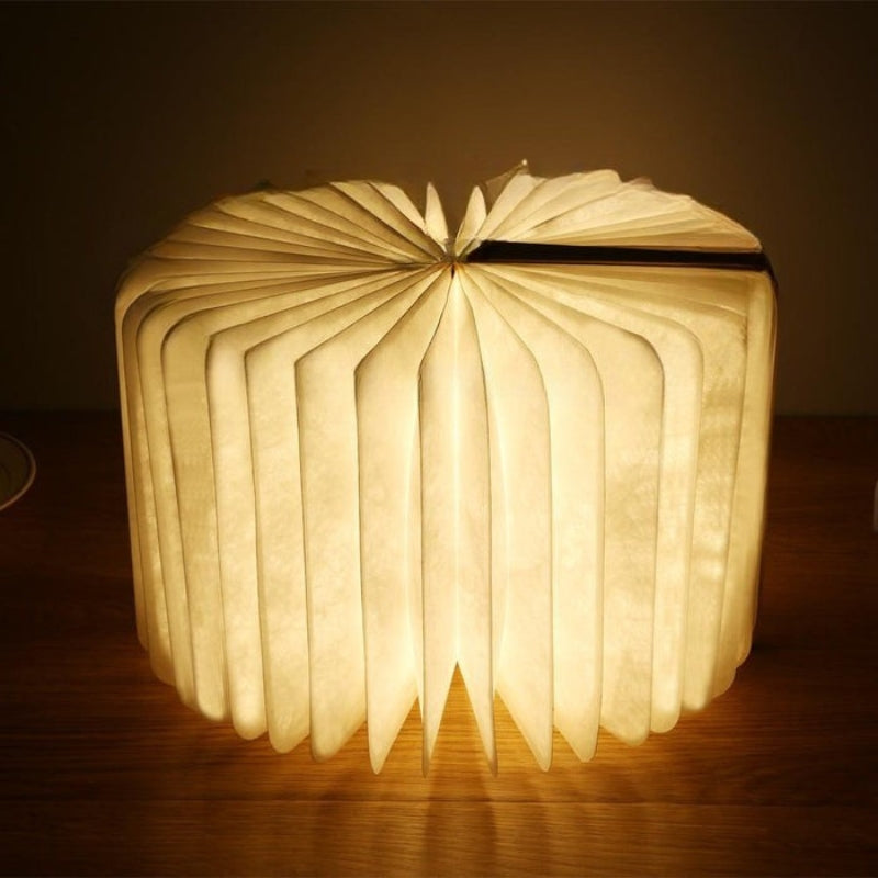 LumiBook – Rechargeable LED Lamp with Foldable Book Design