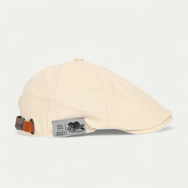 Hudson – Classic flat cap and short peak
