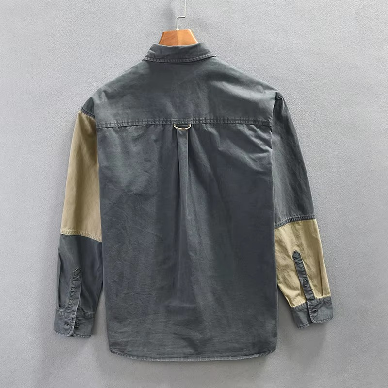 Bryxon - Heren Bryxon Jacket | Long sleeve, Turn-down collar, Button | Polyester | M–3XL