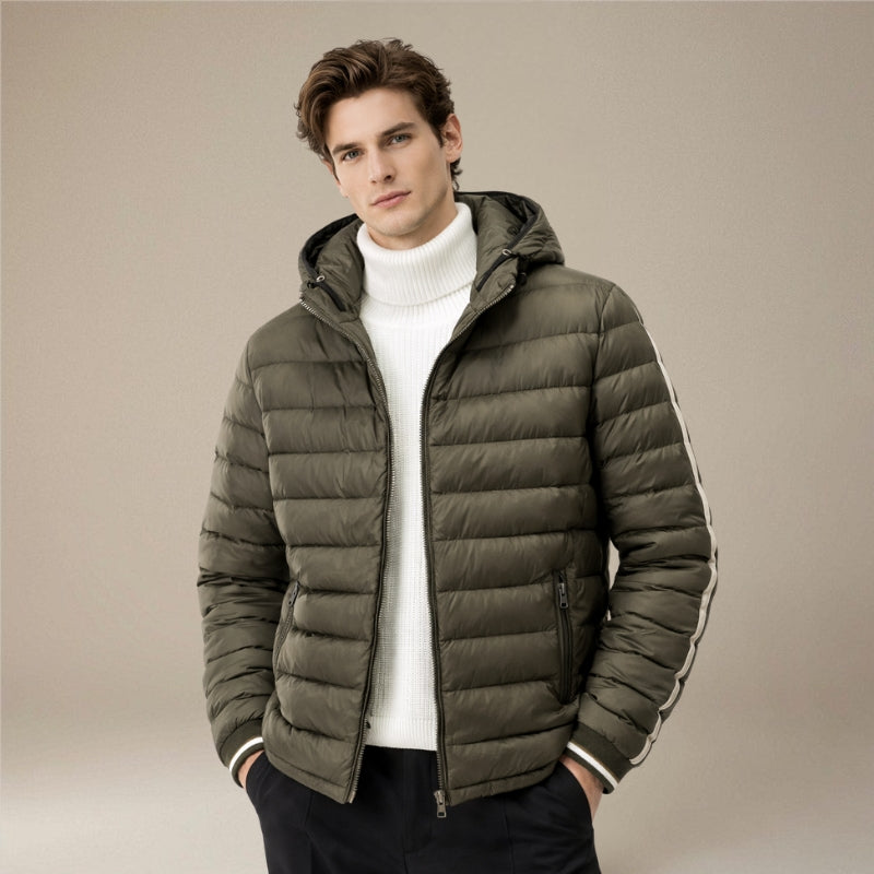 Rowan – Giacca con cappuccio e maniche lunghe con zip e tasche | Zip a tutta lunghezza con tasche laterali | Abbigliamento casual pratico per tutti i giorni | Taglie S–XL | Verde, Nero, Blu, Rosso