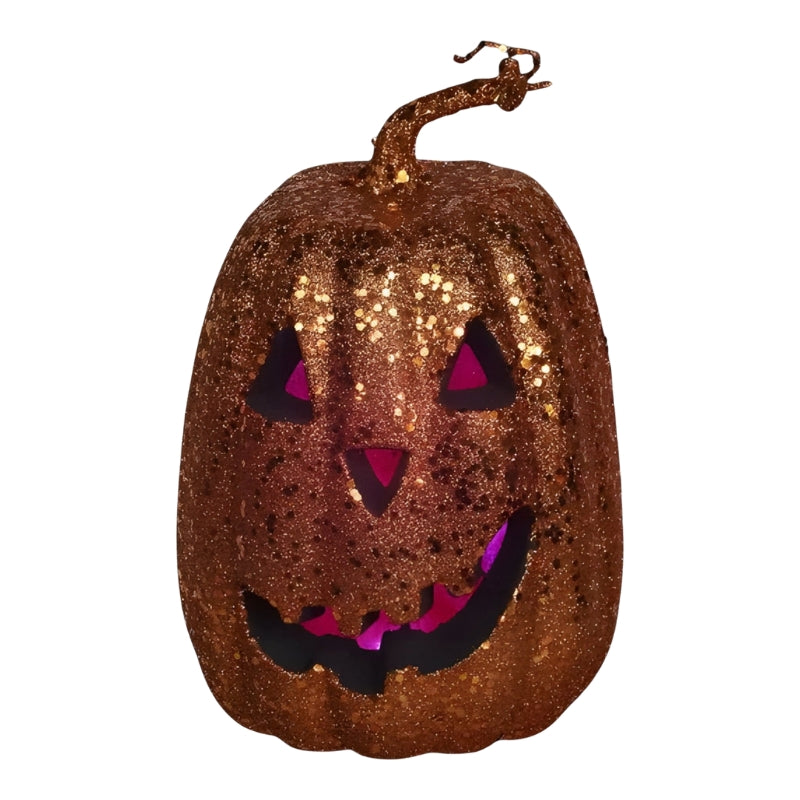 SpookSquash – Decorațiune de dovleac de Halloween cu design festiv pentru interior și exterior
