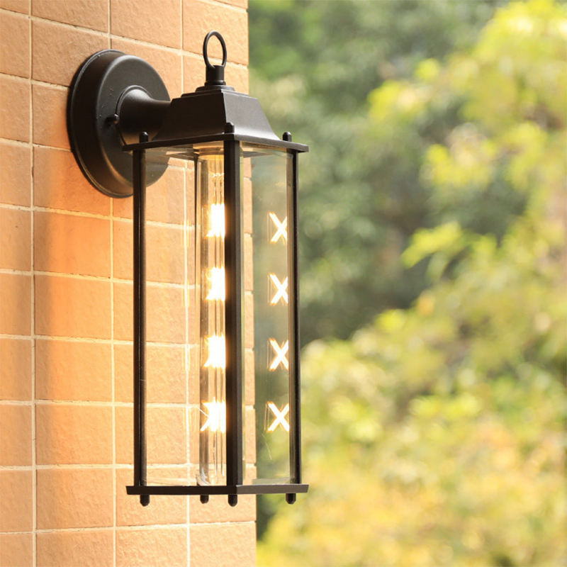 VintaLux – Lampa ścienna LED do retro oświetlenia zewnętrznego