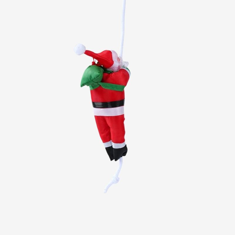 SantaClimb – Scară de cățărat Moș Crăciun cu design de agățătoare pentru decor festiv